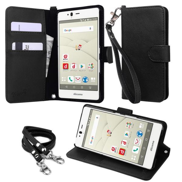 (ストラップ2種付) wisers 富士通 ドコモ arrows Be F-05J 5.0インチ [...