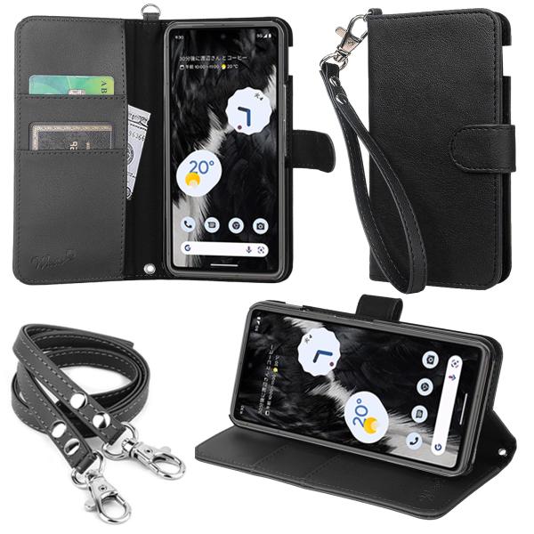 wisers ストラップ2種付 スマホケース Pixel 7 専用 Google グーグル au エ...