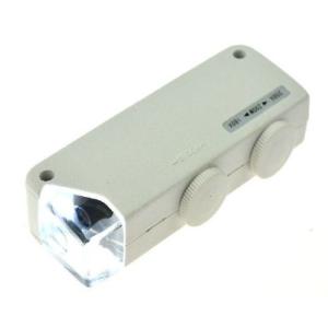 475 PPLS 高性能 携帯型 顕微鏡 160x〜200x ホワイト