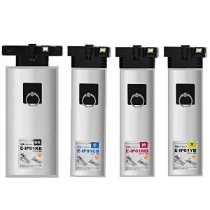 EPSON   エプソン IP01 4色セット 全色顔料インク パックタイプ 大容量タイ