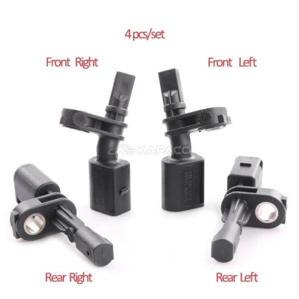 Absホイール速度センサー 4個 wht003860 wht003861 wht003864 aud...