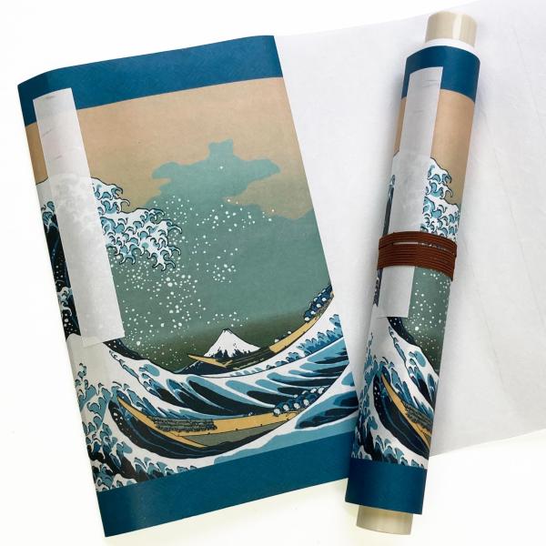 (Styleneo) 巻物 結婚式 スピーチ 長い 巻物 手紙 巻物帖245×1560mm (富嶽三...