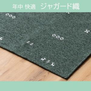 【メーカー直送】イケヒコ ラグ 洗える シェニ...の詳細画像1