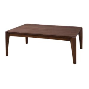 AZUMAYA(東谷) コタツテーブル 長方形 天然木 幅105cm 中間スイッチ 石英管温風ヒータ...