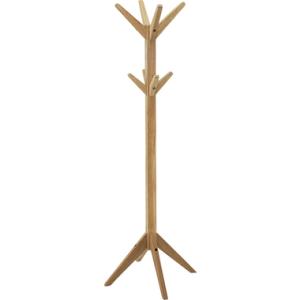 AZUMAYA(東谷) ポールハンガー 木製 ショートタイプ 高さ120cm ナチュラル｜MTK-5...