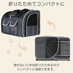 ペットキャリーバッグ リュック型 折りたたみ ...の詳細画像4