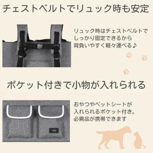 ペットキャリーバッグ リュック型 折りたたみ ...の詳細画像5