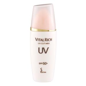 ソフィーナ バイタルリッチ UVカットミルク SPF50+PA+++｜wisterialal