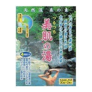 天然温泉の素 美肌の湯 （30g×2個入）×18袋セット｜wisterialal