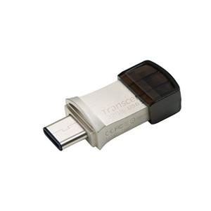 トランセンドジャパン トランセンド USBメモリ 32GB USB3.1 Gen1 Type-A/Type-C 両コネクタ-搭載 コンパクトタイプ【デ｜wisterialal