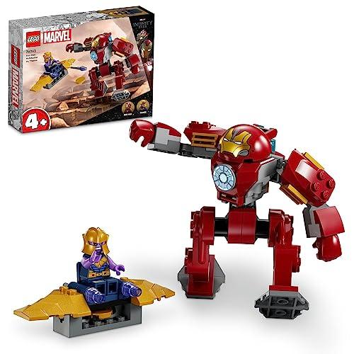 レゴ(LEGO) スーパー・ヒーローズ アイアンマン・ハルクバスターと サノスの対決 76263 お...