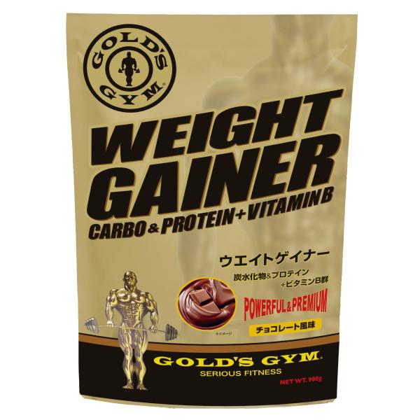 ゴールドジム(GOLD&apos;S GYM) ウエイトゲイナー チョコレート風味 900g