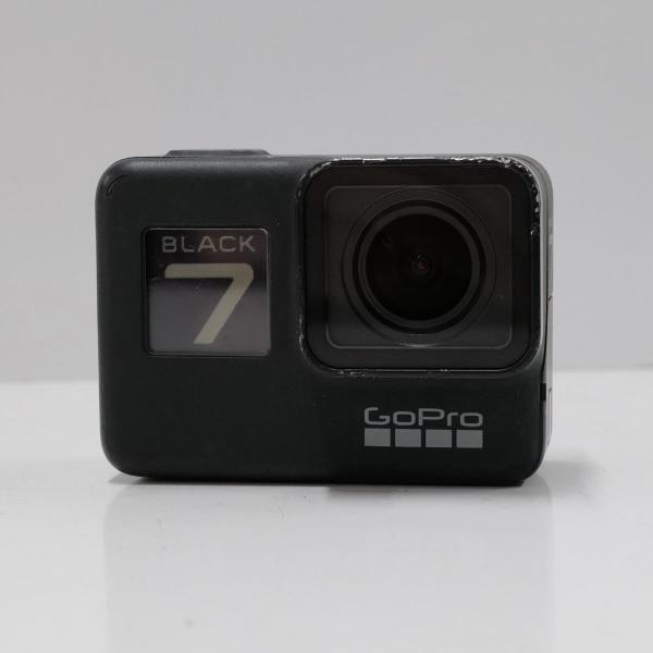 GoPro HERO7 Black ウェアラブルカメラ USED美品 本体+バッテリー 4K動画 C...