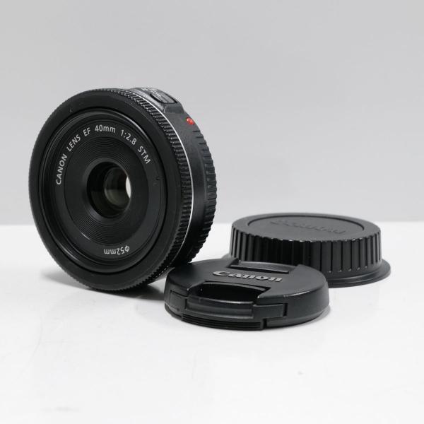 EF40mm F2.8 STM CANON 交換レンズ USED美品 標準 単焦点 パンケーキレンズ...