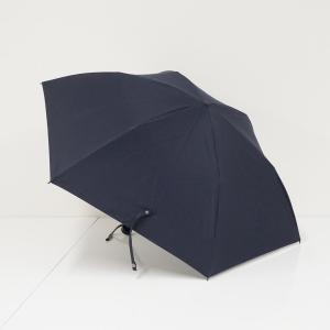 新品未使用品　サンバリア100 折りたたみ日傘　3段折りmoku ブルー サンバリア100 完全遮光折日傘 USED品 3段折 コンビmoku ブルー