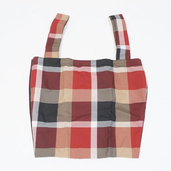 ブルーレーベル クレストブリッジ エコバッグ USED超美品 チェック BLUE LABEL CRE...