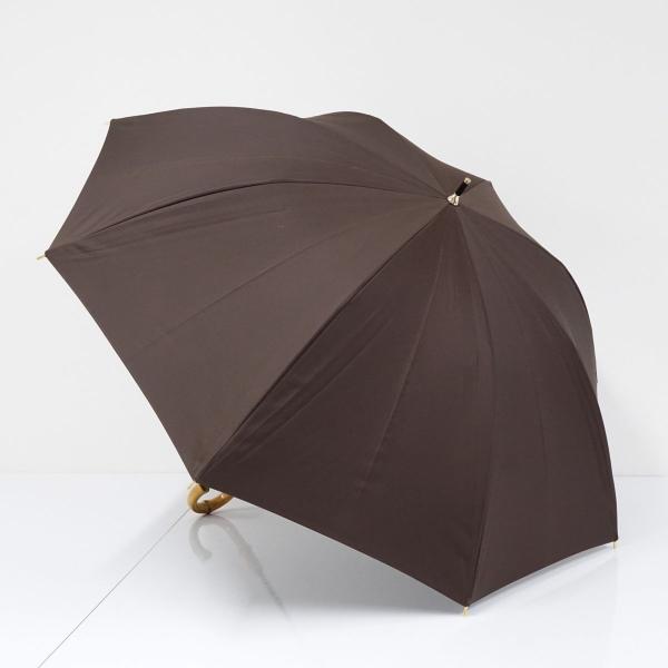 UNITED ARROWS ユナイテッドアローズ 晴雨兼用傘 USED品 寒竹 ブラウン 55cm ...