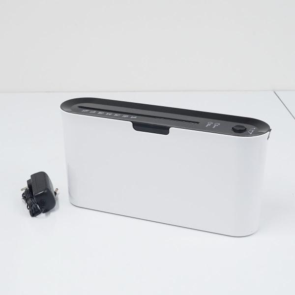 アスカ マイクロカットシュレッダー BKS-B05W USED美品 ASMIX 電動シュレッダー A...