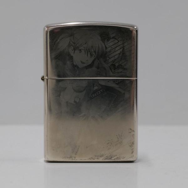 Zippo エヴァンゲリオン 惣流 アスカ ラングレー NERV USED品 ジッポー ライター 2...