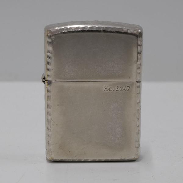 Zippo アーマーモデル USED美品 2020年製 ジッポー ハンマートーン 唐草模様 喫煙具 ...
