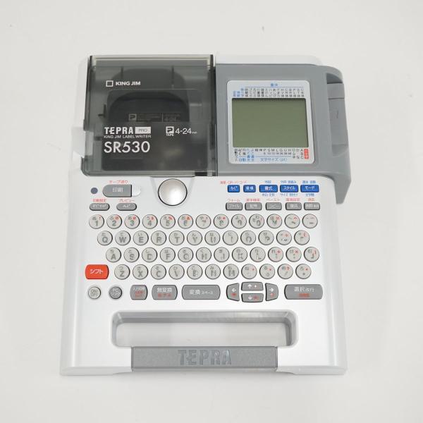 TEPRA PRO テプラ USED美品 SR530 本体のみ キングジム ラベルライター 【簡易動...