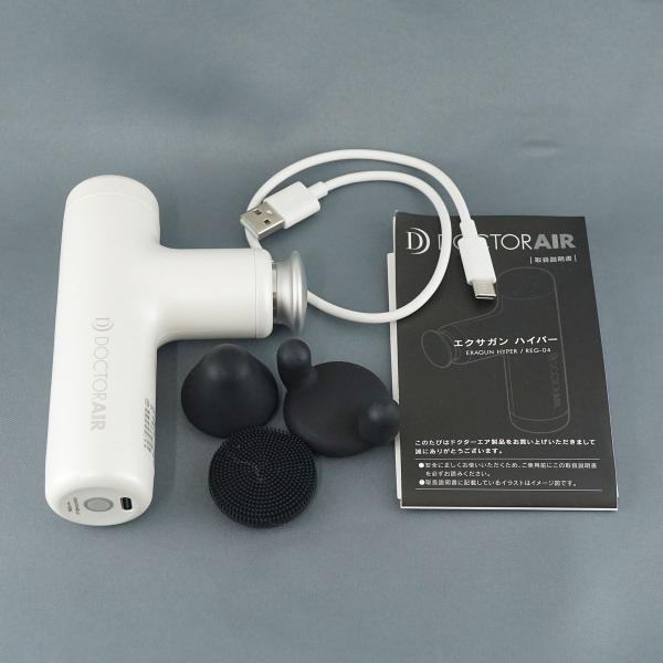 DOCTOR AIR REG-04 エクサガンハイパー USED美品 本体+アタッチメント+USBケ...