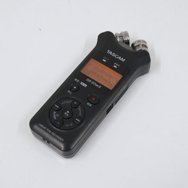 TASCAM タスカム DR-07MK II Ver2 USED品 リニアPCMレコーダー ハンディ...