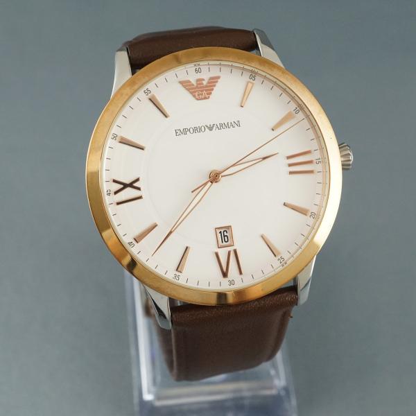 【電池交換済み】EMPORIO ARMANI エンポリオアルマーニ 腕時計 USED美品 GIOVA...