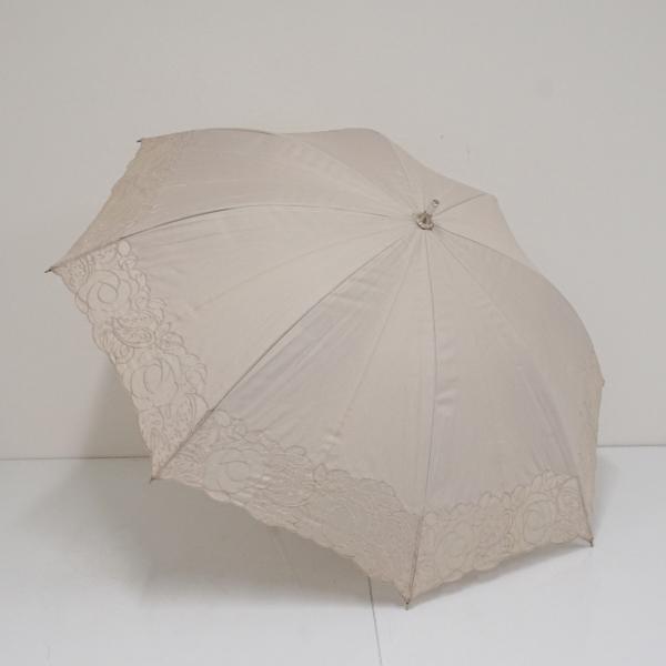 日傘 LANVIN COLLECTION ランバンコレクション USED品 晴雨兼用 オーガンジー ...