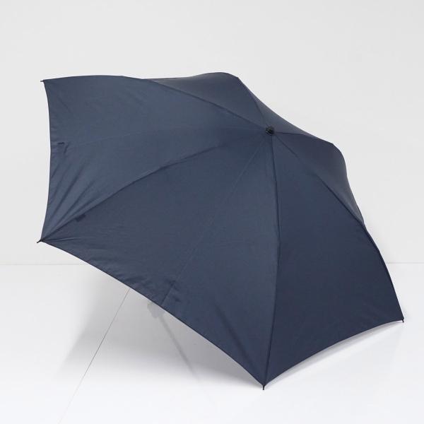 MUJI 2通りにたためる 折りたたみ傘 USED美品 ネイビー 紺 無印良品 男女兼用 傘袋なし ...