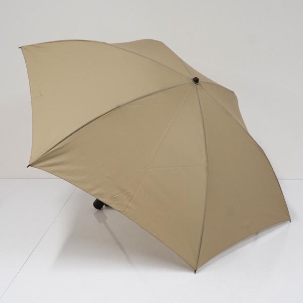 MUJI 2通りにたためる 折りたたみ傘 USED美品 ベージュ 無印良品 男女兼用 傘袋なし 折傘...