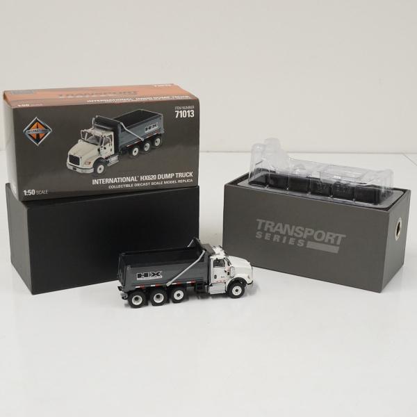 【新品未使用】DIECAST MASTERS インターナショナル HX620 ダンプトラック ホワイ...