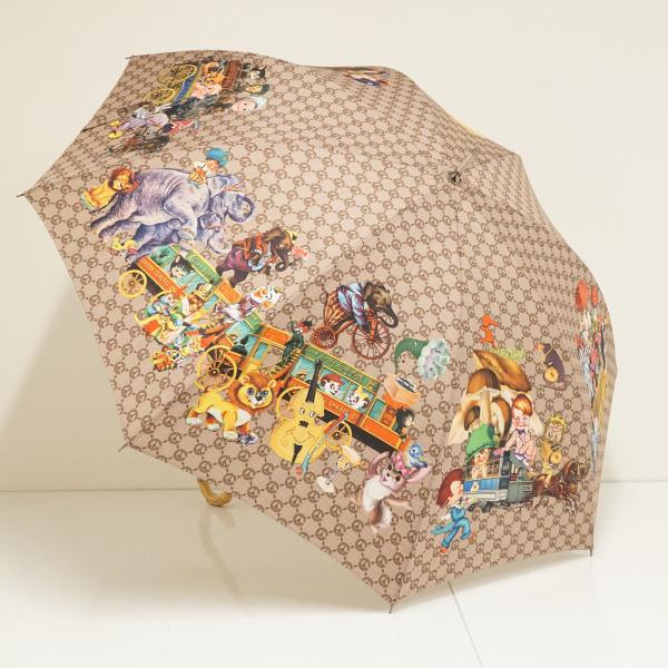 傘 CIAO!CIAO!CHAKO！ チャオチャオチャコ USED美品 モノグラム 馬車 汽車 小人...