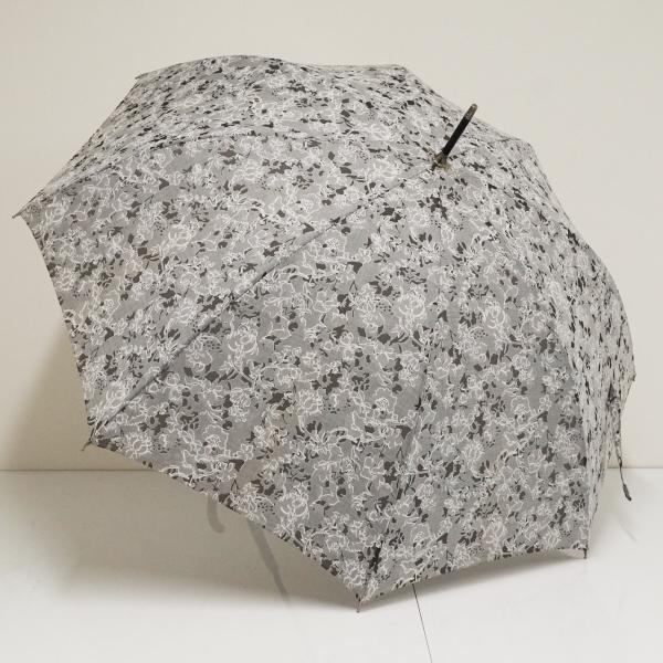 傘 GIVENCHY ジバンシイ USED品 レディース グレー フラワー シルエット ブランド 6...