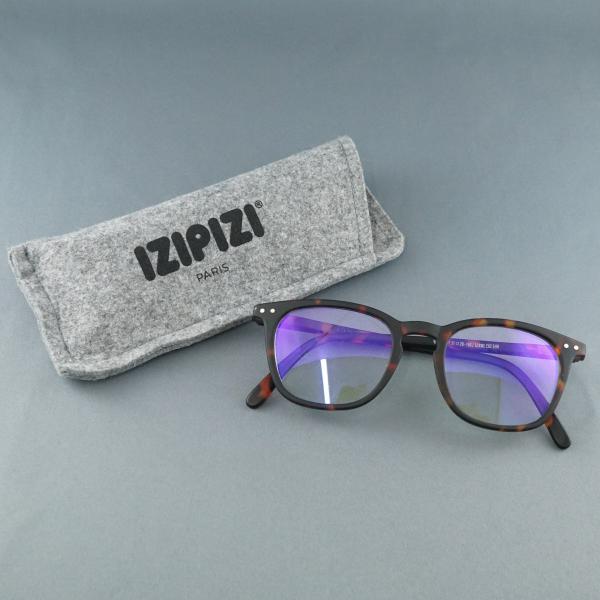 眼鏡 IZIPIZI Screen #E USED美品 イジピジ スクリーン トータス べっ甲 ブル...