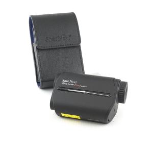 Shot Navi Voice Laser Red Leo ゴルフ用レーザー距離計 USED美品 6倍 コンパクト 軽量 測定器 ケース付き 音声指示 完動品 X8049