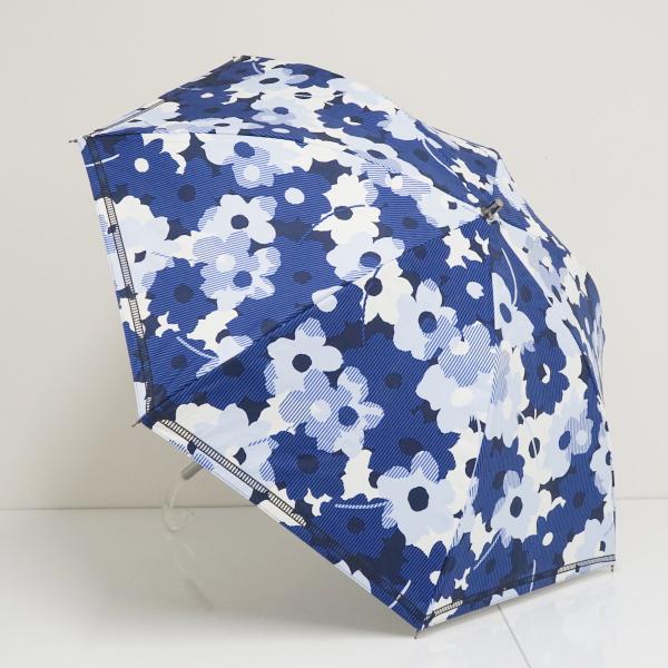 晴雨兼用日傘 ANTEPRIMA アンテプリマ USED美品 東レサマーシールドLi ブルー フラワ...