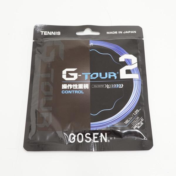 【新品】GOSEN ゴーセン 硬式テニス用ストリング G-TOUR 2 16LGA/1.25mm メ...