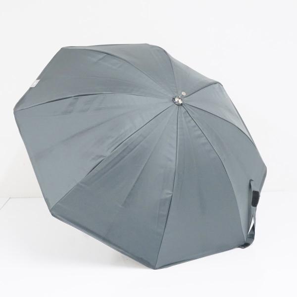 晴雨兼用日傘　-0＆ ゼロアンド USED美品 男女兼用  ミニマム ダークグレー 40ｃｍ A35...