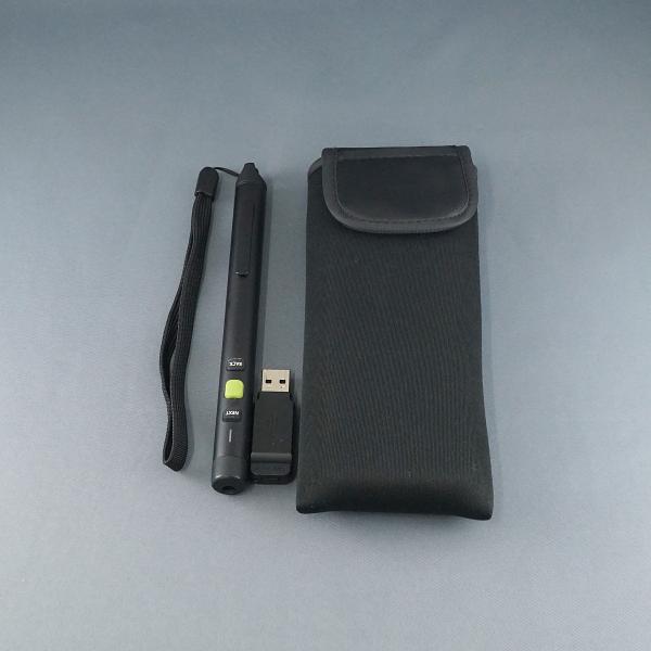 コクヨ ELP-GP30 レーザーポインター USED美品 本体＋レシーバー+ポーチ グリーンレーザ...