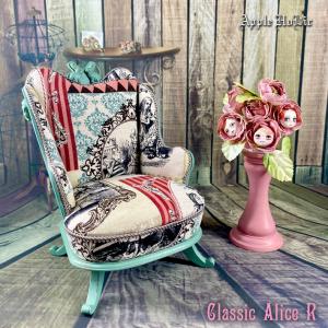 ドール チェア Cleo Pink Dots・クレオ ピンクドット ブライス サイズ