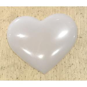 メール便(200円)対応/プラスチック包みボタンハート（5０mm1コ）