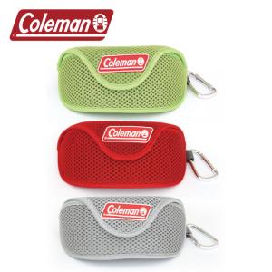 コールマン サングラス メガネ ケース カラビナ フック付き ベルトループ付き ソフトケース Coleman CO07 めがね 眼鏡 スポーツ アウトドア 釣り プレゼント｜with-glasses