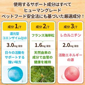 犬 猫 心臓 サプリ コエンザイムQ10 フラ...の詳細画像4