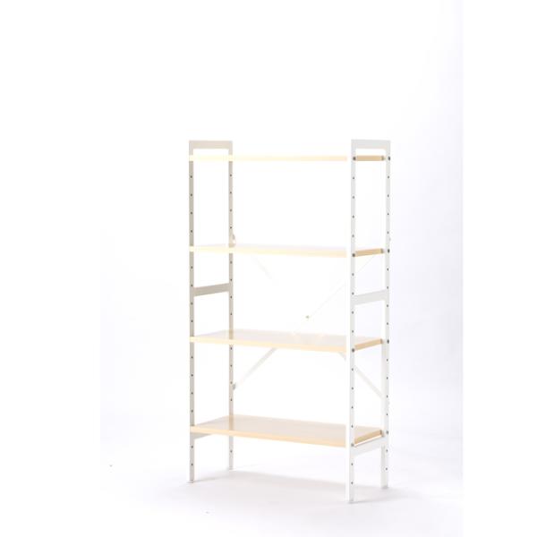 収納ラック オープンラック 棚 収納家具 木製 収納棚 陳列棚 4段 おしゃれ シンプル 便利 ss...