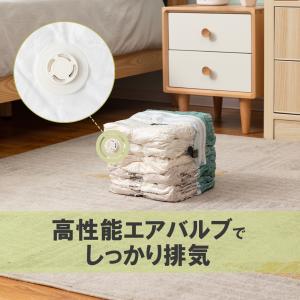 圧縮袋 衣類 布団圧縮袋 2枚セット 収納袋 ...の詳細画像4