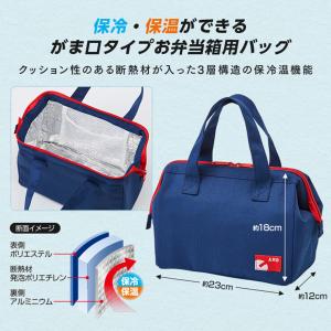 ランチバッグ 保冷バッグ 保冷 保温 おしゃれ...の詳細画像2