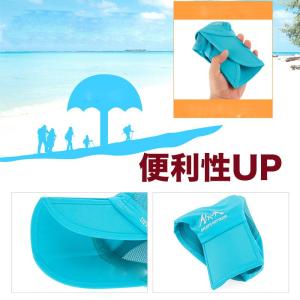 キャップ 夏 帽子 ゴルフ 紫外線対策 日焼け...の詳細画像2