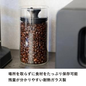 保存容器 ガラス キャニスター 2個セット コ...の詳細画像5