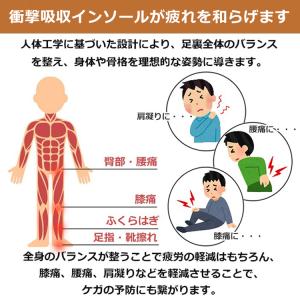 インソール 保温 起毛 冬 衝撃吸収 中敷き ...の詳細画像3